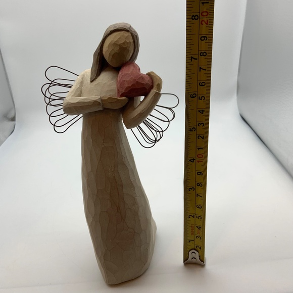 Vintage Willow Tree Angel of Heart Figurine Damdaco 2000 Susan Lordi - Picture 11 of 11